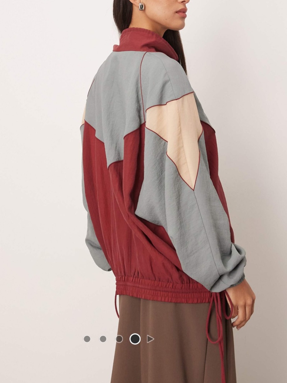 ASOS Color Block Track Jacket - Picture 5 of 5